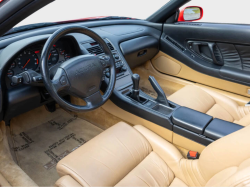 1995 Acura NSX in Formula Red over Black