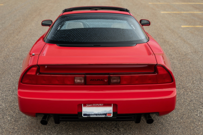 1995 Acura NSX in Formula Red over Black