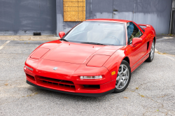 1995 Acura NSX in Formula Red over Black
