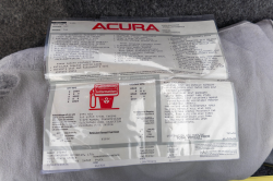 1995 Acura NSX in Formula Red over Black