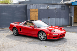 1995 Acura NSX in Formula Red over Black
