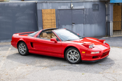 1995 Acura NSX in Formula Red over Black