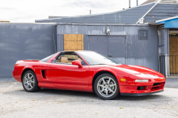 1995 Acura NSX in Formula Red over Black