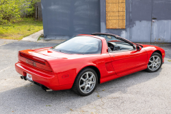 1995 Acura NSX in Formula Red over Black