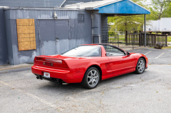 1995 Acura NSX in Formula Red over Black