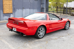 1995 Acura NSX in Formula Red over Black