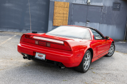 1995 Acura NSX in Formula Red over Black
