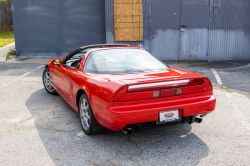 1995 Acura NSX in Formula Red over Black