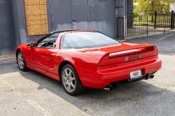 1995 Acura NSX in Formula Red over Black