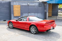 1995 Acura NSX in Formula Red over Black
