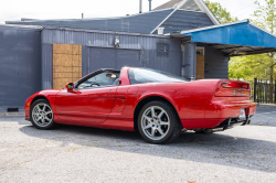1995 Acura NSX in Formula Red over Black