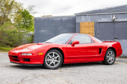 1995 Acura NSX in Formula Red over Black