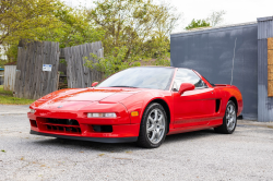 1995 Acura NSX in Formula Red over Black