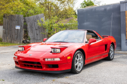 1995 Acura NSX in Formula Red over Black