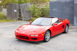 1995 Acura NSX in Formula Red over Black