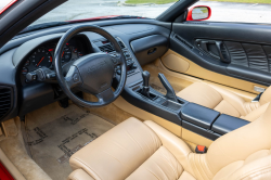 1995 Acura NSX in Formula Red over Black