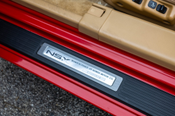 1995 Acura NSX in Formula Red over Black