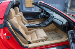 1995 Acura NSX in Formula Red over Black