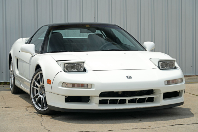 1993 Acura NSX in Grand Prix White over Black