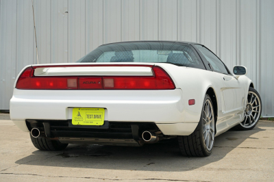 1993 Acura NSX in Grand Prix White over Black