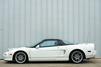 1993 Acura NSX in Grand Prix White over Black