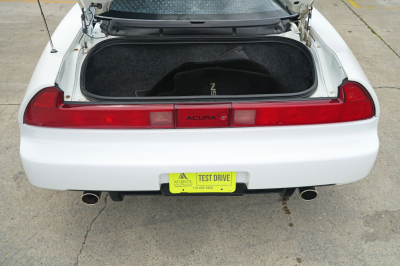1993 Acura NSX in Grand Prix White over Black