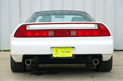 1993 Acura NSX in Grand Prix White over Black