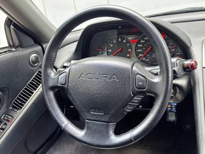 1993 Acura NSX in Grand Prix White over Black