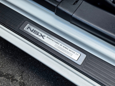 1993 Acura NSX in Grand Prix White over Black