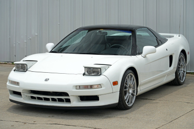 1993 Acura NSX in Grand Prix White over Black