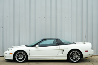 1993 Acura NSX in Grand Prix White over Black