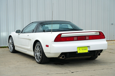 1993 Acura NSX in Grand Prix White over Black