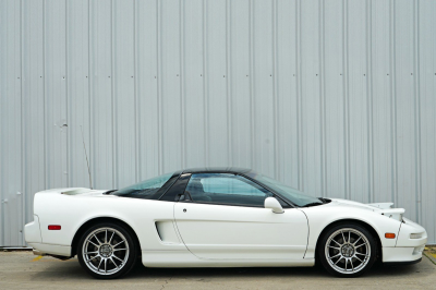 1993 Acura NSX in Grand Prix White over Black