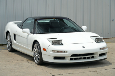 1993 Acura NSX in Grand Prix White over Black