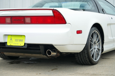 1993 Acura NSX in Grand Prix White over Black