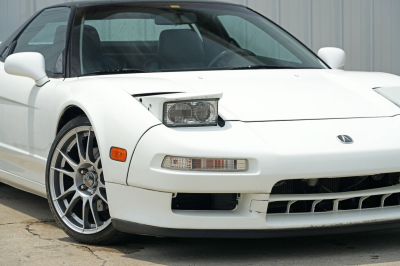 1993 Acura NSX in Grand Prix White over Black