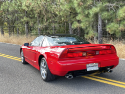 1994 Acura NSX in Formula Red over Black
