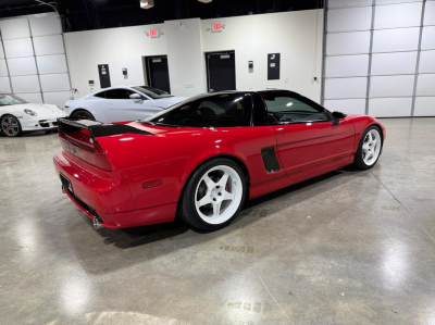 1993 Acura NSX in Formula Red over Black