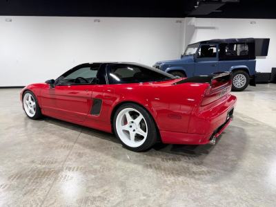 1993 Acura NSX in Formula Red over Black