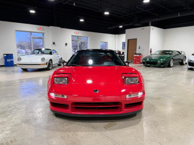 1993 Acura NSX in Formula Red over Black