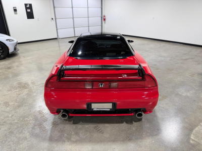 1993 Acura NSX in Formula Red over Black