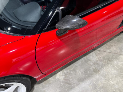 1993 Acura NSX in Formula Red over Black