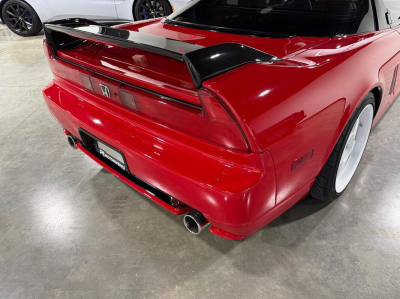 1993 Acura NSX in Formula Red over Black