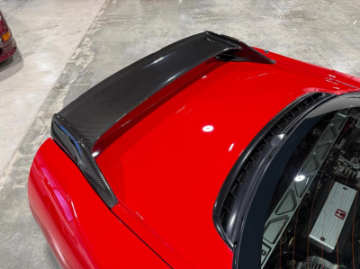 1993 Acura NSX in Formula Red over Black