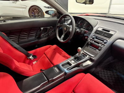 1993 Acura NSX in Formula Red over Black