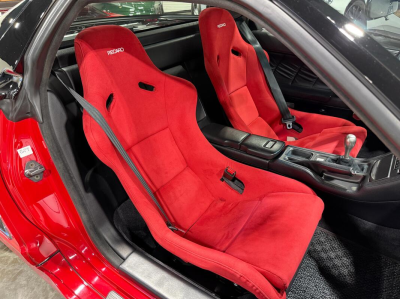 1993 Acura NSX in Formula Red over Black