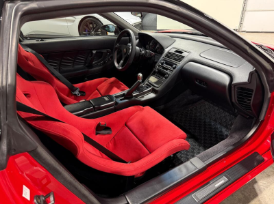 1993 Acura NSX in Formula Red over Black