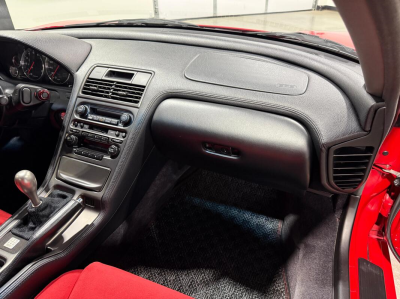 1993 Acura NSX in Formula Red over Black