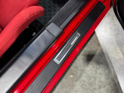 1993 Acura NSX in Formula Red over Black