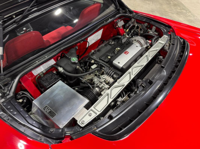 1993 Acura NSX in Formula Red over Black